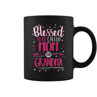 Blessed To Be Called Mom Grandma Great Grandma Mothers Day Coffee Mug | Mazezy