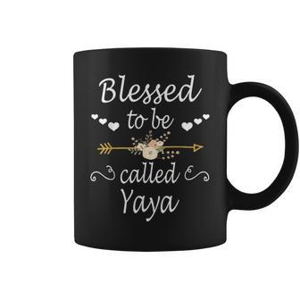 Blessed To Be Called Yaya Mothers Day Gifts Coffee Mug - Seseable