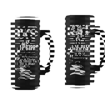 Boats Are Like Strippers They Work Until You Quit Throwing Coffee Mug | Mazezy