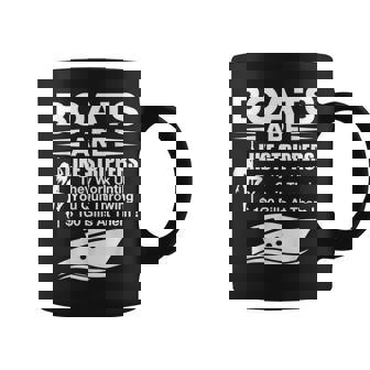 Boats Are Like Strippers They Work Until You Quit Throwing Coffee Mug | Mazezy