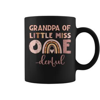 Boho Grandpa Of Miss Onederful 1St Birthday Girl Cute Coffee Mug | Mazezy