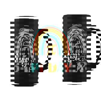 Boho Rainbow Happy Pi Day 314 Math Geek Coffee Mug | Seseable CA