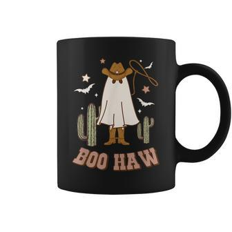 Boo Haw Ghost Funny Cowboy Cowgirl Western Halloween Coffee Mug - Thegiftio UK