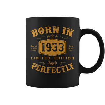 Born In 1933 90 Years Old 90Th Birthday Gifts For Men Coffee Mug | Mazezy