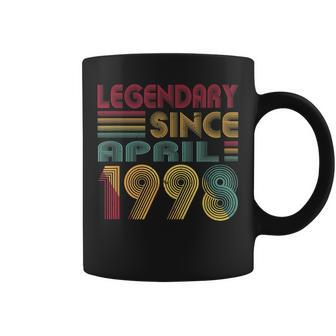Born In April 1998 Tshirt Vintage 21St Birthday Gift Him Her Coffee Mug | Mazezy UK