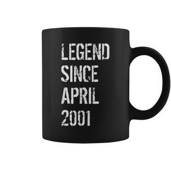 Born In April 2001 Birthday Gift 18 Year Old Gift Coffee Mug | Mazezy
