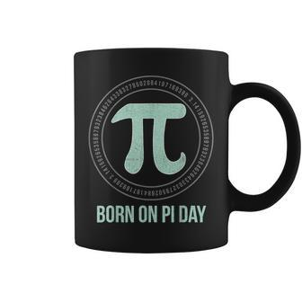 Born On Pi Day Pi Number 314 Pie Math Equations Birthday Coffee Mug - Seseable