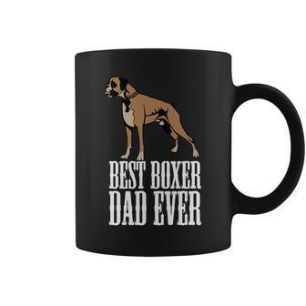 Boxer Dad Graphic T Best Boxer Dad Ever Gift For Mens Coffee Mug | Mazezy