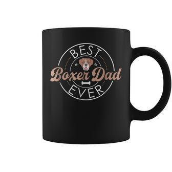 Boxer Dad T Funny Fathers Day Dog Lover Gift Best Coffee Mug | Mazezy