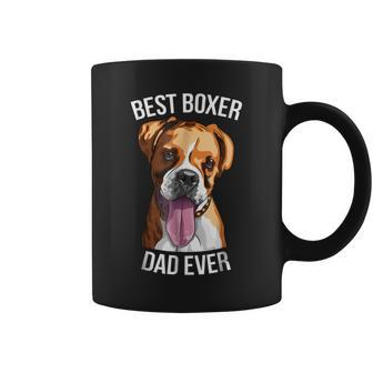 Boxer Dog For Men Best Boxer Dad Ever Coffee Mug | Mazezy