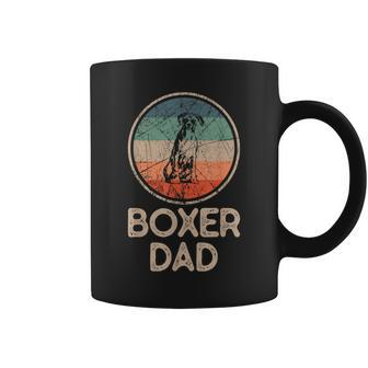 Boxer Dog - Vintage Boxer Dad Coffee Mug - Seseable