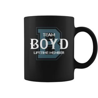 Boyd Shirts - Team Boyd Lifetime Member Name Shirts Coffee Mug - Thegiftio UK
