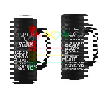 Breaking Every Chain Since 1865 Junenth Black History Coffee Mug - Thegiftio