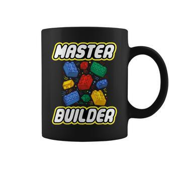 Brick Builder Blocks Funny Blocks Master Builder Gift Coffee Mug | Mazezy
