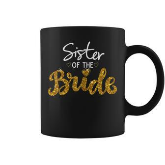 Bridal Party Sister Of The Bride Funny Wedding Matching Cute Coffee Mug | Mazezy