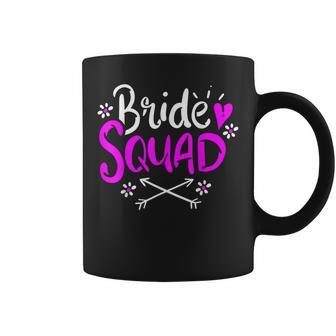 Bridesmaid Bride Squad Marriage Wedding Bachelorette Party Coffee Mug | Mazezy