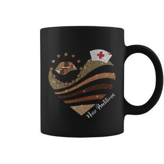 Brown Heart Nurse Practitioner Coffee Mug - Thegiftio UK
