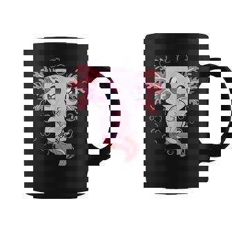 Bubble Boba Tea T Women Girls Kawaii Anime Axolotl Coffee Mug - Seseable