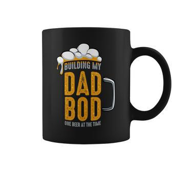 Building My Dad Bod One Beer At The Time Funny Family Quotes Coffee Mug | Mazezy