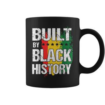 Built By Black History Month Bhm Black Afro African Pride Coffee Mug - Seseable