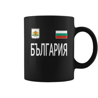 Bulgaria T-Shirt Bulgarian Flag Tee Cyrillic Travel Souvenir Coffee Mug - Thegiftio UK