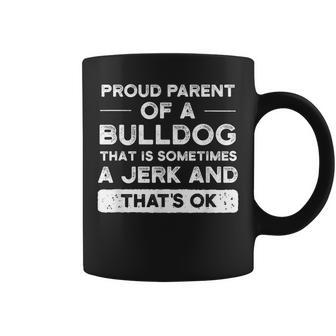 Bulldog Mom & Dad For Women Or Men Coffee Mug | Mazezy