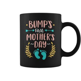 Bumps First Mothers Day Shirt Baby Expecting Mom Gift Coffee Mug | Mazezy