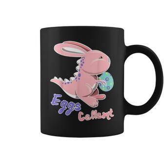 Bunnysaurus Easter T Rex Bunny Egg Hunting Rabbit V2 Coffee Mug - Seseable