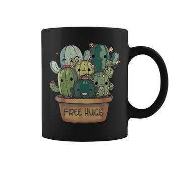Cactus Funny Free Hugs Lover Coffee Mug | Mazezy