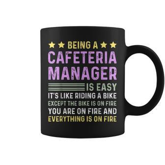 Cafeteria Manager Appreciation Thank You Cafeteria Manager Coffee Mug | Mazezy