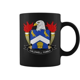 Caldwell Coat Of Arms Family Crest Coffee Mug - Seseable