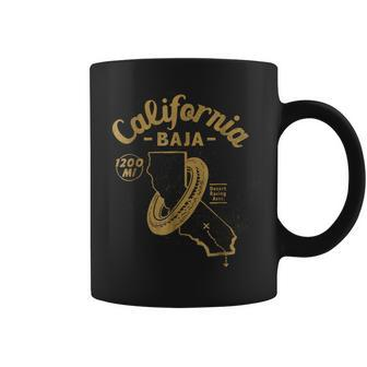 California Baja Desert Racing 1200 Miles Graphic Coffee Mug | Mazezy