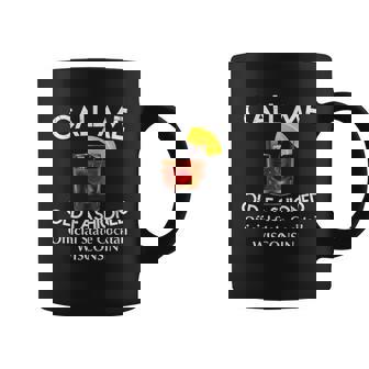 Call Me Old Fashioned - Wisconsin State Cocktail T Shirt Coffee Mug - Thegiftio
