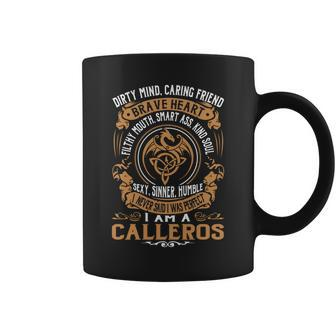 Calleros Brave Heart Coffee Mug - Seseable