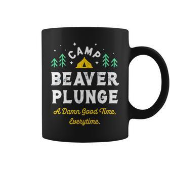 Camp Beaver Plunge Coffee Mug | Mazezy