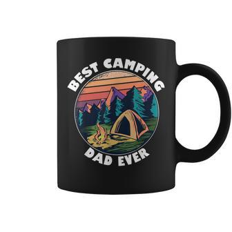 Camping Dad Best Dad Camper Gift Father Camping Gift For Mens Coffee Mug | Mazezy