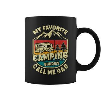 Camping For Dad Funny Vintage Camping For Men Coffee Mug - Seseable