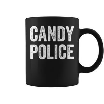 Candy Police Mom Dad Parents Costume For Halloween Coffee Mug - Seseable