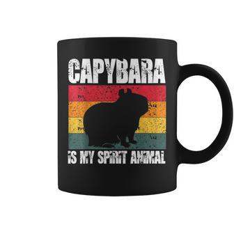 Capybara Is My Spirit Animal Capybara Pet Animal Gifts Coffee Mug - Seseable