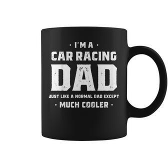 Car Racing Dad Shirt Gift Men Funny Fathers Day Son Daughter Coffee Mug | Mazezy