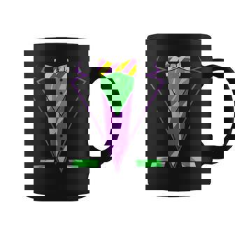 Carnival Masquerade Tuxedo Men Parade Mardi Gras Coffee Mug - Seseable