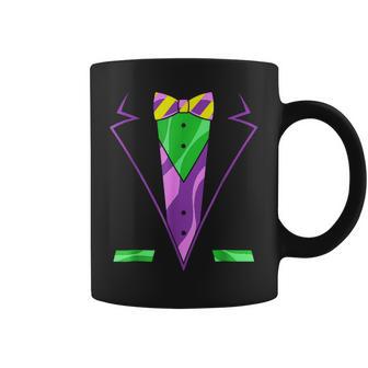 Carnival Masquerade Tuxedo Men Parade Mardi Gras Coffee Mug - Seseable