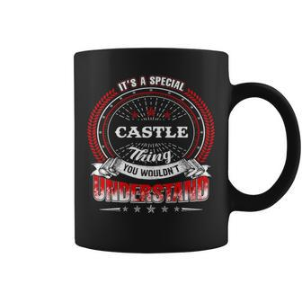 Castle Family Crest Castle Castle Clothing Castle T Castle T Gifts For The Castle Coffee Mug - Seseable