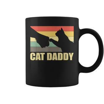 Cat Daddy Best Cat Dad Ever Cat Lover Vintage Coffee Mug | Mazezy