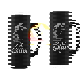 Cat Grandma Vintage Eighties Style Sun Cat Retro Coffee Mug - Thegiftio UK