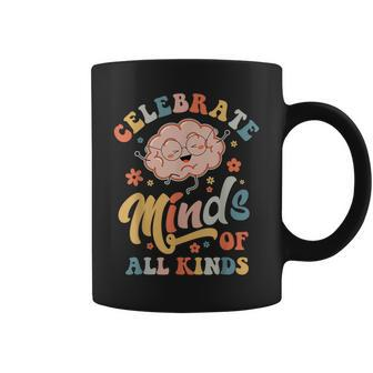 Celebrate Minds Of All Kinds Sped Teacher Autism Awareness Coffee Mug | Mazezy