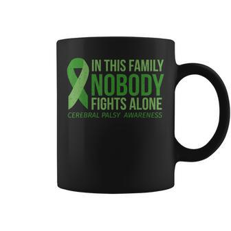 Cerebral Palsy Awareness In This Family Brain Damage Cp Coffee Mug - Seseable