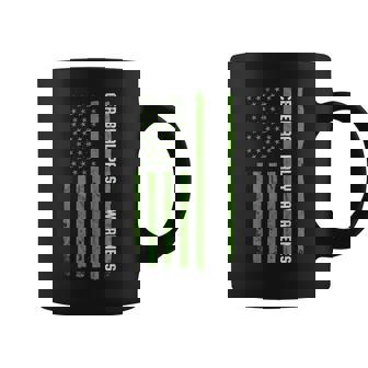 Cerebral Palsy Awareness Month American Flag Cp Coffee Mug - Seseable