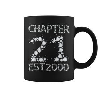 Chapter 21 Est 2000 21St Birthday Born In 2000 Coffee Mug - Seseable
