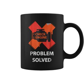 Check Engine Light | Funny Mechanic Coffee Mug | Mazezy